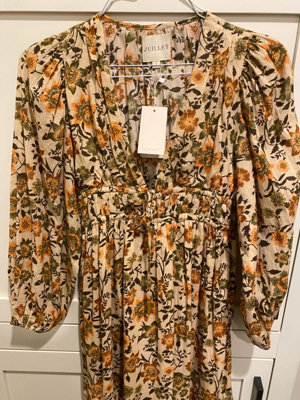 JUILLET Merritt Maxi cotton floral dress gorgeous! - Picture 2 of 11